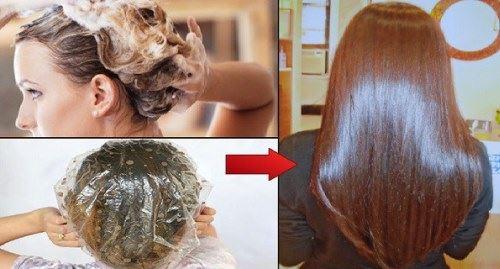 показано как делать маску для волос