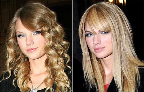 волосы у девушки до и после кислотного выпрямления