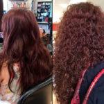 карвинг на длинные волосы до и после