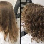 карвинг на тонкие волосы до и после