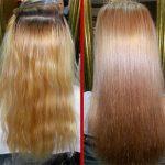 ламинирование на вьющиеся волосы до и после