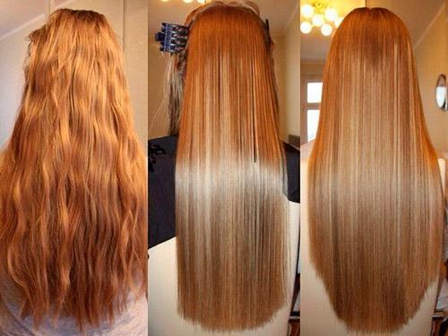 ламинирование кудрявых волос — фото до и после